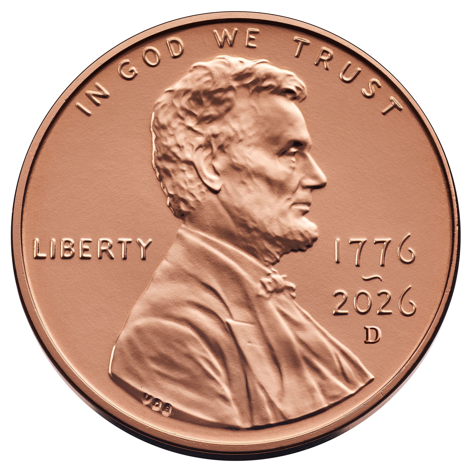 A 2026 penny.