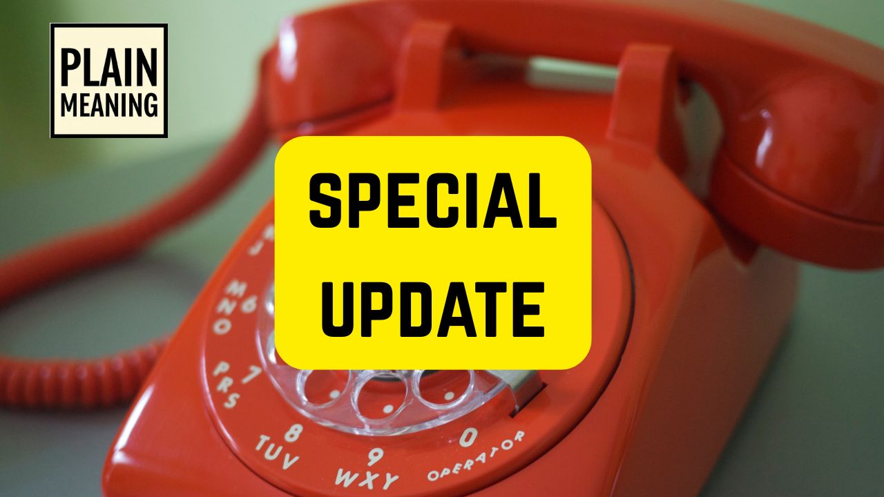 A landline telephone.