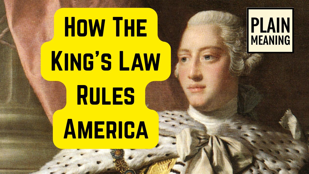 Thumbnail for the Plain Meaning video titled The Unwritten Law that Rules America