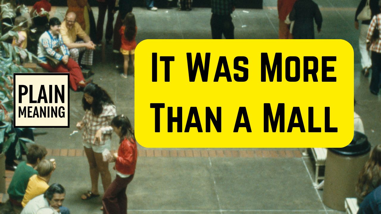 Thumbnail for the Plain Meaning video titled Who Closed the Mall